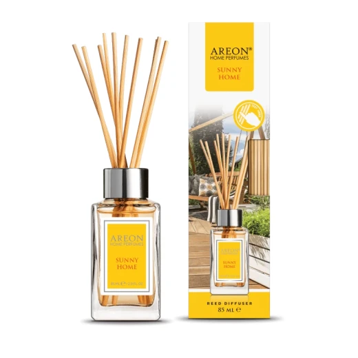 معطر جو اريون برائحة صني هوم للمنزل، 85 مل، عطر يدوم طويلاً حتى 4 أسابيع، تصميم أنيق، سهل الاستخدام، متوفر بروائح متعددة