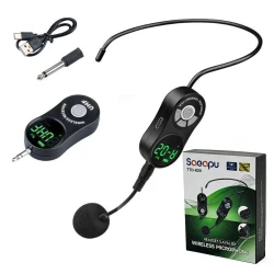 Microphone Sans Fil Rechargeable TTD-820 – Rechargeable Wireless Microphone