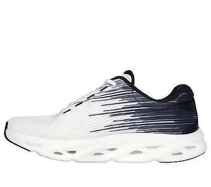 حذاء جري نسائي من سكيتشرز GO RUN سويرل تك سبيد مع توسيد HYPER BURST ونعل خارجي مطاطي من جوديير، يتميز بنعل داخلي Air Cooled Goga Mat، مقاس 37.5، متعدد الألوان - سكيتشرز - Image 7