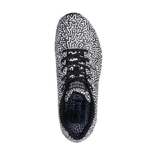 Skechers Street x Jen Stark Women's Uno White 37 Sneakers Featuring Artist's Signature Drip Design, Air-Cooled Memory Foam Insole, and Visible Skech-Air Midsole for Stylish Comfort - Skechers - Image 9