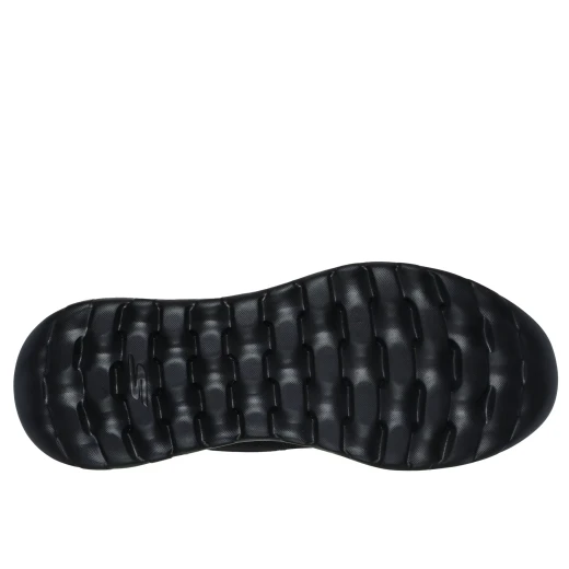 Skechers Men's GO WALK Max Beach Casual Slip-ins 42 Black Comfort Walking Shoes with Breathable Mesh Upper, Air-Cooled Memory Foam Insole, and Lightweight 5-GEN Cushioning - Skechers - Image 6