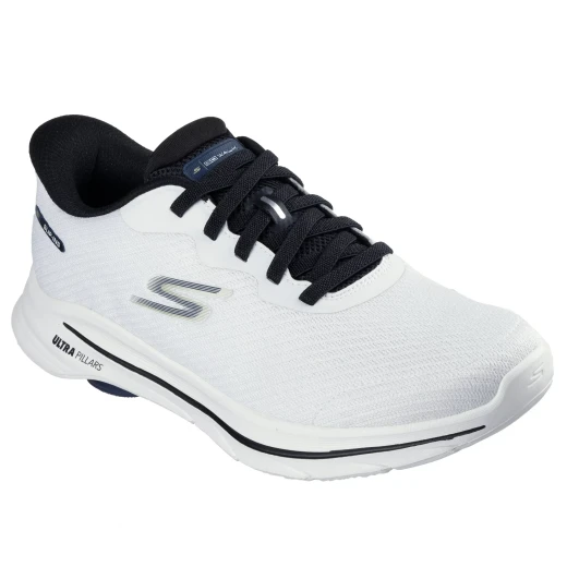 Skechers Men's Go Walk 8 Slip On Walking Shoes White 47 Featuring Hands Free Slip ins Technology and Air Cooled Goga Mat Insole Skechers Men's Go Walk 8 Slip On Walking Shoes White 47 Featuring Hands Free Slip ins Technology and Air Cooled Goga Mat Insole