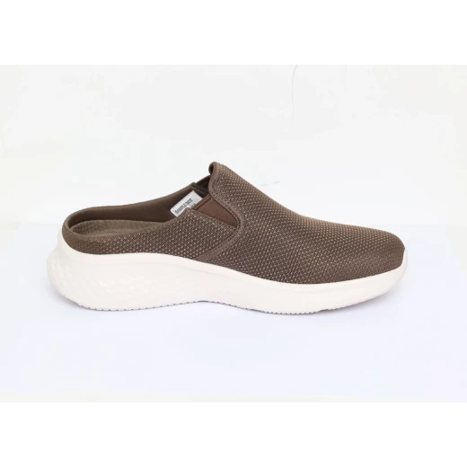 Skechers Men's Skech Lite Pro Slip On Athletic Shoes Brown 43 Featuring Air Cooled Memory Foam Insole and Skech Lite Midsole for Superior Comfort and Support 232474 NVGY