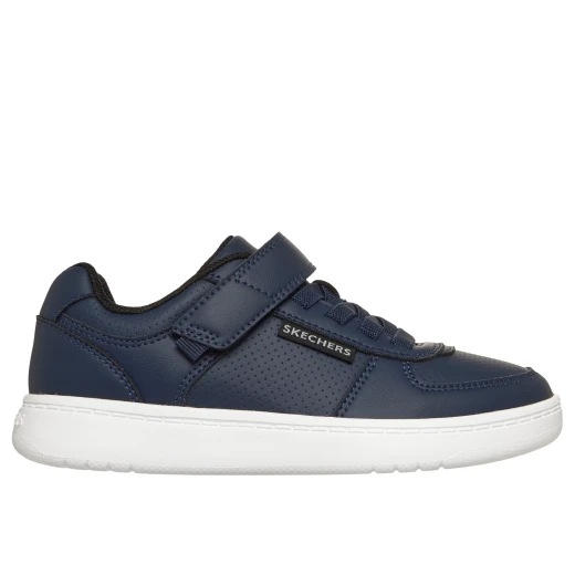 Skechers Boys' Quick Street Lite Court Shoes in Navy Blue 31 with Adaptive Closure and Machine Washable Design for Everyday Comfort and Style - Skechers - Image 2