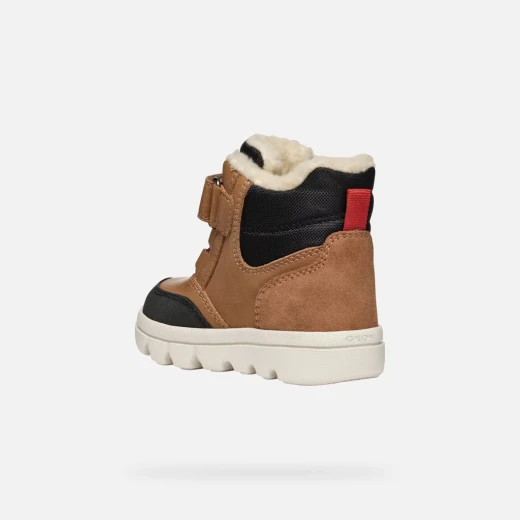 Willaboom ABX Baby Boys' Waterproof Ankle Boots Tobacco Brown 23 - Geox - Image 5