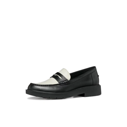 Geox Spherica EC1 Women's Loafer Black Leather Casual Shoes 36, Unmatched Comfort and Shock Absorption, Perfect for Everyday Wear and Stylish Looks - Image 5
