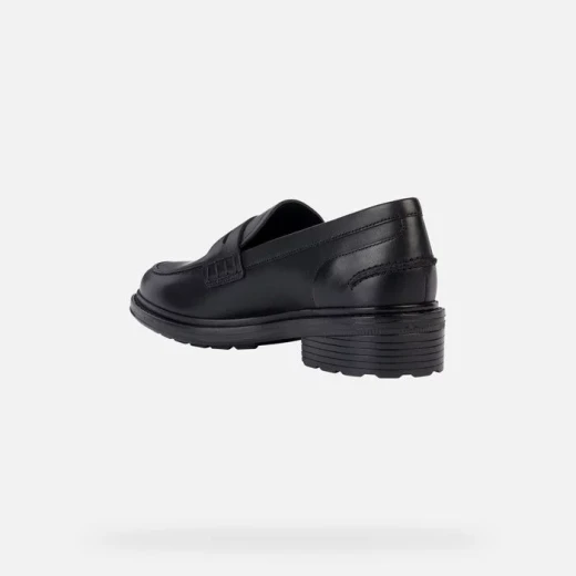 Geox Walk Pleasure Women's Loafer Black Leather Formal Comfort Breathable 40 Size Classic Design Business Casual Shoes Easy Exchange Fast Delivery - Image 4