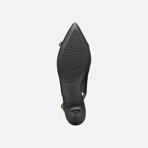 KLEOPY Woman Black Nappa Leather Shoes Size 38 for Women: Contemporary Design for Everyday Comfort and Style, Perfect for City Looks and Evening Engagements - Geox - Image 7