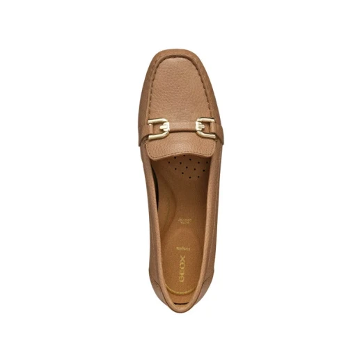 Annytah Moc Women's Loafers Beige Tumbled Leather 36 EU Size Comfortable Breathable Slip On Casual Shoes Everyday Wear Leisure Time Suitable City Attire - Image 12