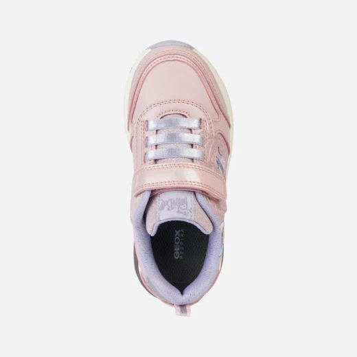 Geox Spaceclub Girl Sneakers Pink 35 Tinkerbell Edition Breathable - Geox - Image 4