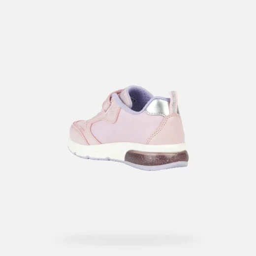 Geox Spaceclub Girl Sneakers Pink 35 Tinkerbell Edition Breathable - Geox - Image 5