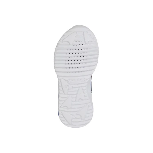 حذاء رياضي Geox Assister Boy كحلي مقاس 36 حذاء رياضي للركض منخفض القطع للأولاد خفيف الوزن وجيد التهوية مع أضواء على النعل الخارجي نمط رياضي عصري للارتداء الرياضي زوج واحد - Image 8