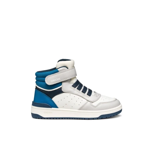 Washiba Boy Mid-Cut Sneakers White 28, Leather-Effect Material - Image 2