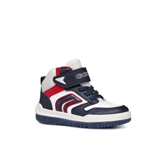 Geox Buzzerlight Boy Sneakers Mid Cut Basketball Design with Lights Multicolor Size 32 Fast Delivery Easy Exchange - Toy kingdom - Image 6