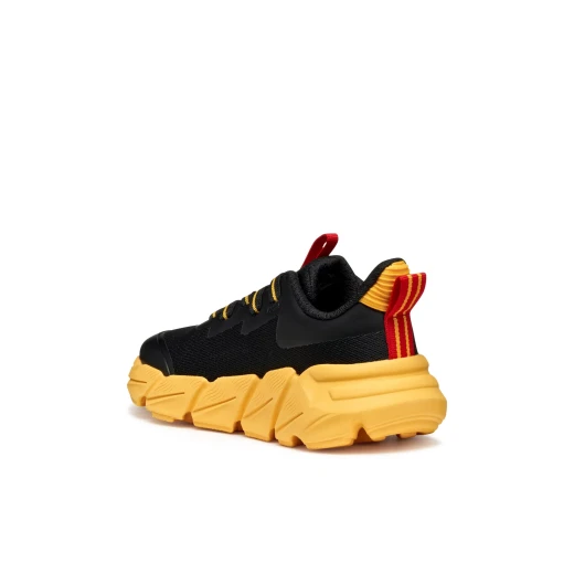 Flexyper FAST Boy's Low Cut Sneakers 31 Black Breathable Mesh Design with TPU Protection for Dynamic Comfort and Park Play Lightweight and Durable for Active Boys - Image 5