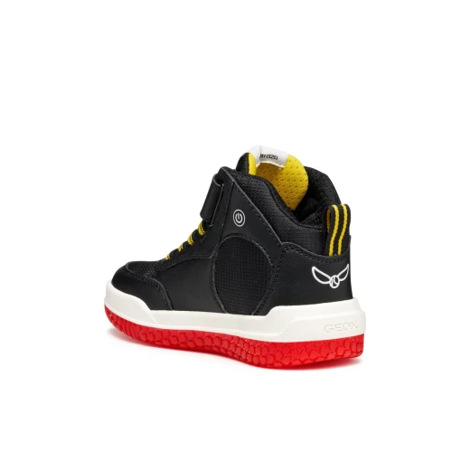 Geox Buzzerlight Boy Sneakers Black 28, Magical Harry Potter Collection, Light-Up Sole, Sporty Design, Durable Nylon and Leather-Effect Material, Item Code J56MCD.054FU.C0048 - Techspark - Image 5