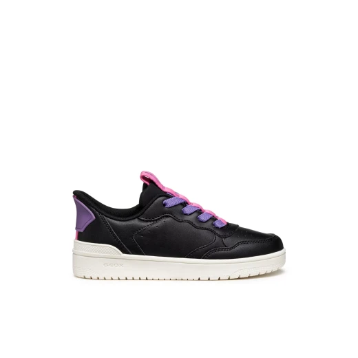 WASHIBA Fast In Girls' Sneakers Black Lycra Slip On Design for Girls, Featuring Innovative Technology for Easy Wear, Size 31, Modern and Mettlesome Vibe - Image 2