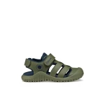 Geox Fusbetto Pro Boy Sandals Sage Green Size 34 Quick Drying - Geox