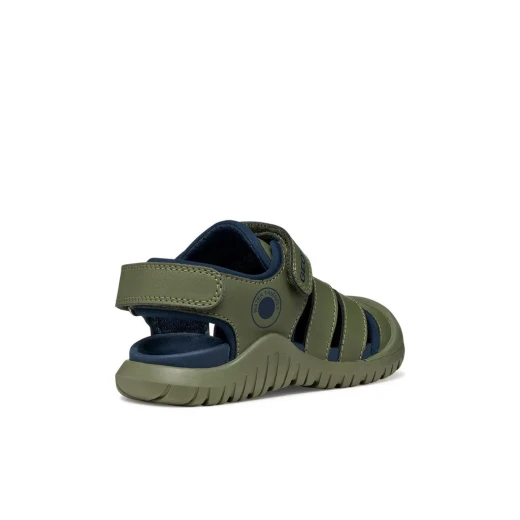 Geox Fusbetto Pro Boy Sandals Sage Green 29 Quick Drying Summer Shoes - Geox - Image 5