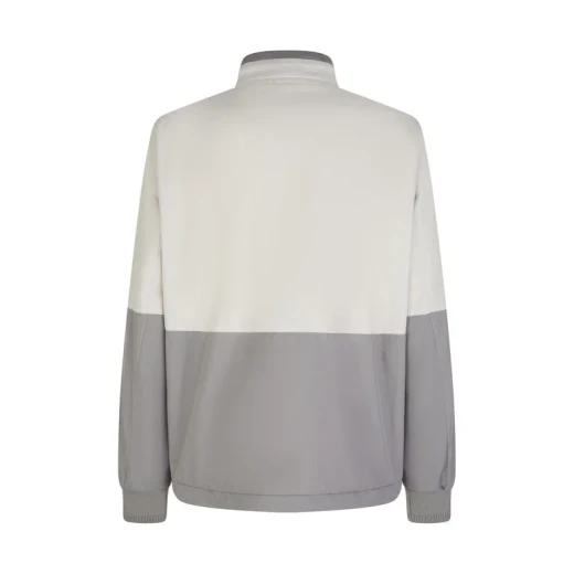 Geox Spherica Bomber 2 Man Jacket Off White Lightweight Breathable Recycled Polyester Water Resistant Windblocking Finish Perfect for Cool Summer Evenings Size 58 - Image 3