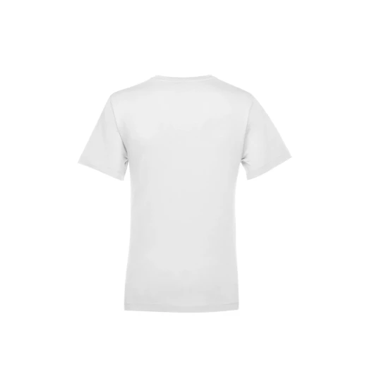 Men's White Cotton Crew Neck T Shirt Short Sleeve Casual Wear - Image 4