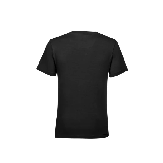 Geox Spherica Men's Crew Neck T Shirt Black M Size Casual Wear Soft Stretch Cotton Jersey Fabric Everyday Comfort Classic Design SKU M5510K T3245 F9000 - Geox - Image 7