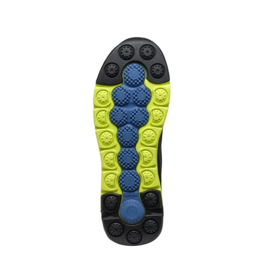 Geox Spherica ECUB-4 Men's Sneakers: Ultra Cushioning Low Cut Design, Breathable Nylon and Suede, Energizing Urban Style, Size 44, Multicolor - Geox - Image 6