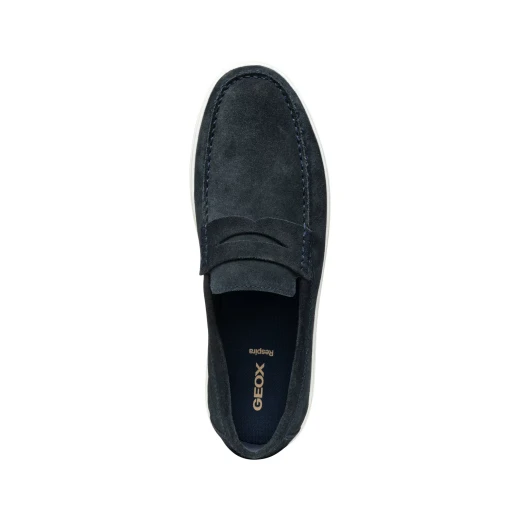 AVOLA Man Navy Suede Loafer 41 Lightweight Breathable Comfort Designed for Warm Weather Weekends Away Flexible Outsole Timeless Appeal Perfect Choice for Men's Footwear - Image 18