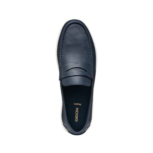 Geox Avola Man Loafer Navy Leather 42 Lightweight Breathable Comfortable Stylish City Off Duty Men's Footwear - Geox - Image 9