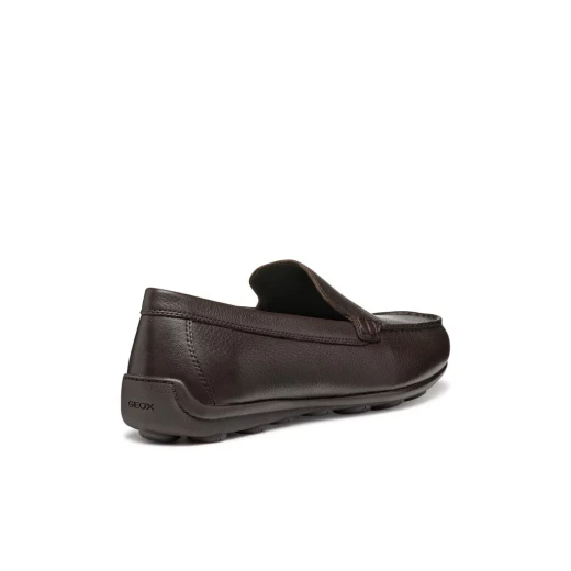 Geox Spherica EC16 Men's Loafer Shoes Coffee Brown Tumbled Leather Casual Comfort Slip On Style with Exceptional Cushioning and Support Size 40 - Image 13