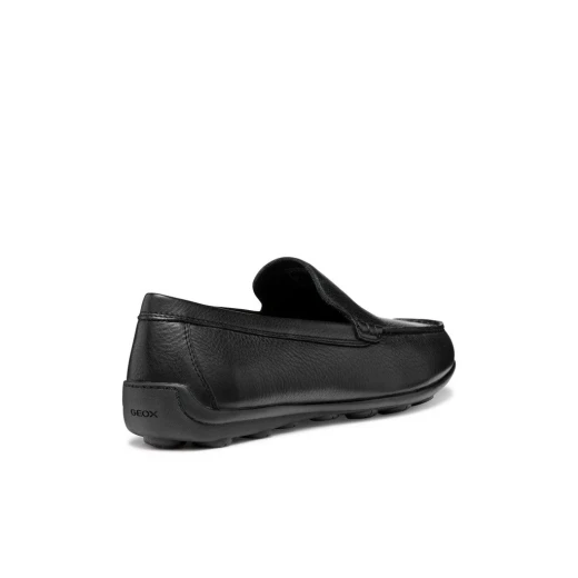 Geox Spherica EC16 Men's Loafers Black Tumbled Leather Casual Shoes Size 46 Superior Cushioning and Comfort Lightweight Design Perfect for Everyday Wear - Image 7