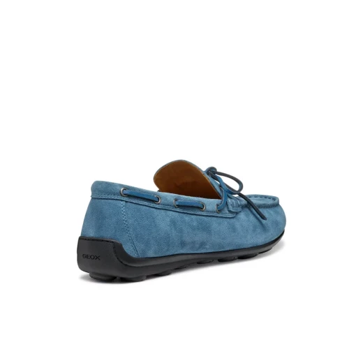 Geox Spherica EC16 Loafer Men's AVIO Blue Suede Comfortable Breathable Shoes 40 European Size Stylish City Wear Ultra Cushioned Sole Lightweight Design Perfect Fit - Image 3