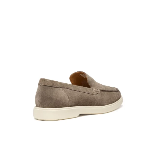 Geox Spherica EC17 Men's Loafer Dove Grey Suede Comfort Shoes Size 40 Lightweight Cushioning Stylish Slip On Daily Wear Breathable Upper Premium Quality U55LAD.00020.C1018 - Image 4