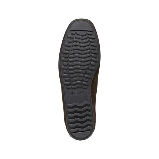 Istria Man Dark Brown Suede Loafer Slip On Shoes 45 Men's Metropolitan Style Comfortable and Breathable Design Flexible Suede Construction Stylish Footwear U653KC.00022.C6006 - Geox - Image 10
