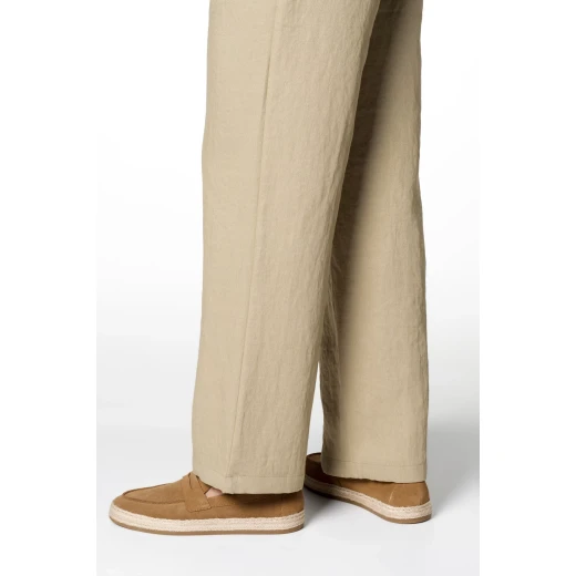 Pantelleria Men's Toffee Suede Moccasins with Espadrille Sole Size 40. Comfortable and Relaxed Design for Casual Wear. Italian Craftsmanship. - Image 2