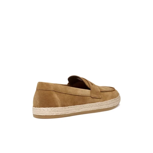 Pantelleria Men's Toffee Suede Moccasins with Espadrille Sole Size 40. Comfortable and Relaxed Design for Casual Wear. Italian Craftsmanship. - Image 8