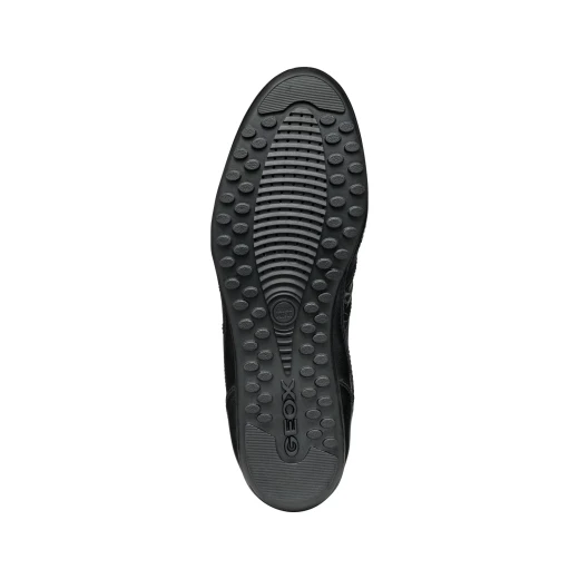 Wells Man City Sneaker Black Crafted From Nappa and Fabric Sporty Vibe Casual Style Size 41 Versatile Design for Men's Fashion - Geox - Image 10