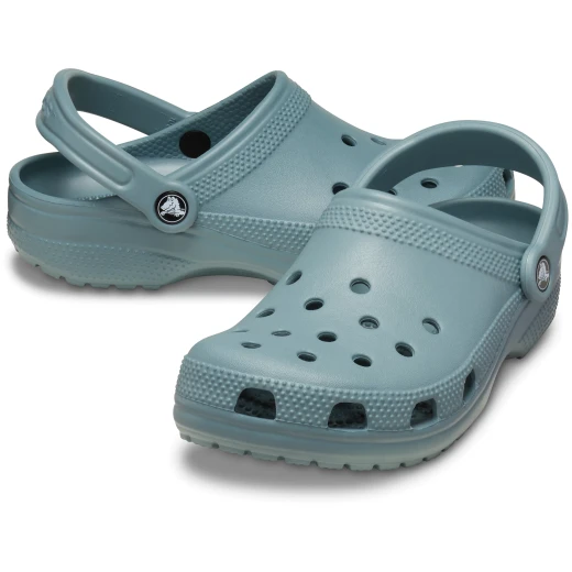 Crocs Classic Unisex Clog Grey Comfort Shoes Sizes 39 40 Lightweight Flexible 360 Degree Comfort with Pivoting Heel Straps Water Friendly and Easy to Clean - Crocs - Image 5
