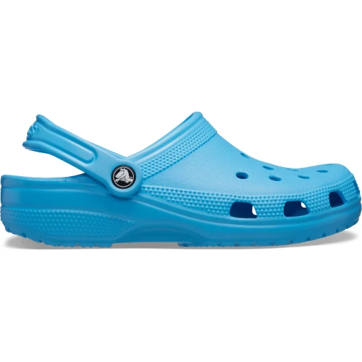 Crocs Classic Unisex Clog Shoes in Blue, Sizes 41-42: Iconic Comfort, Water-Friendly, Easy to Clean Footwear - Crocs - Image 2