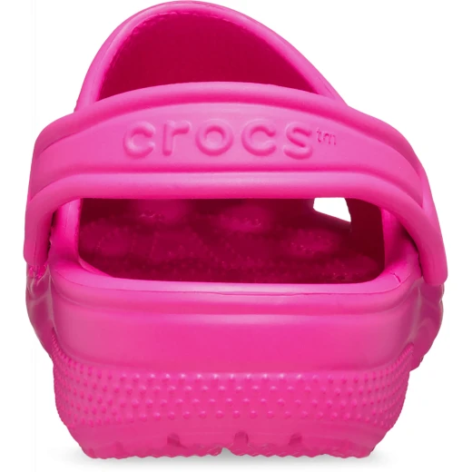 Crocs Toddlers Classic Clog Pink Comfortable Lightweight Easy On Easy Off Croslite Material Ventilation Holes for Jibbitz Charms Size 24 25 Perfect for Toddlers - Crocs - Image 13