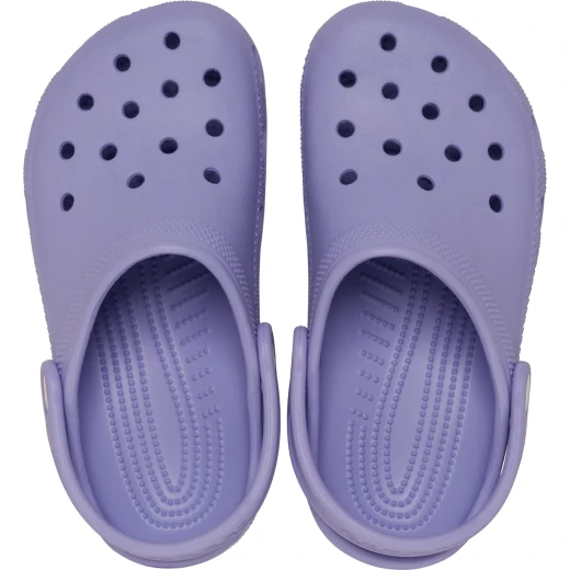 Crocs Kids Classic Clog Purple Lightweight Comfortable 28 29 Featuring Pivoting Heel Straps and Customizable with Jibbitz Charms for a Secure Fit and Iconic Crocs Comfort - Crocs - Image 4