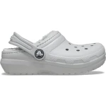 Crocs Toddlers Classic Lined Clog Grey 27 28 Winter Comfort Shoes - Crocs