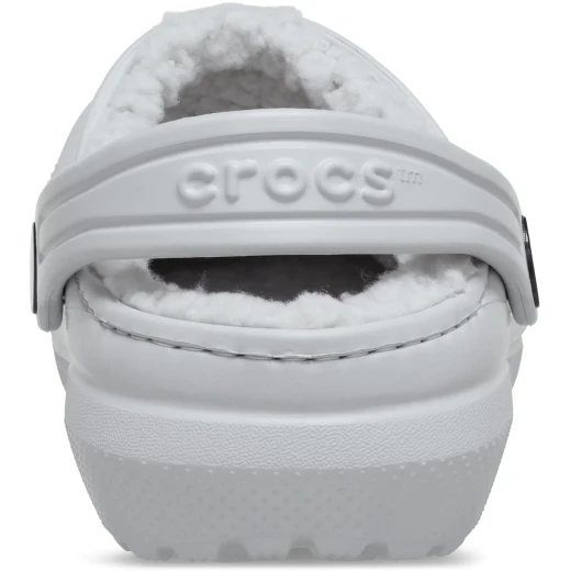 Crocs Toddlers Classic Lined Clog Grey 29 30 Winter Comfort Shoes - Crocs - Image 4