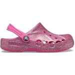 Crocs Toddler Baya Glitter Clogs Purple 19 20, Lightweight and Breathable - Crocs