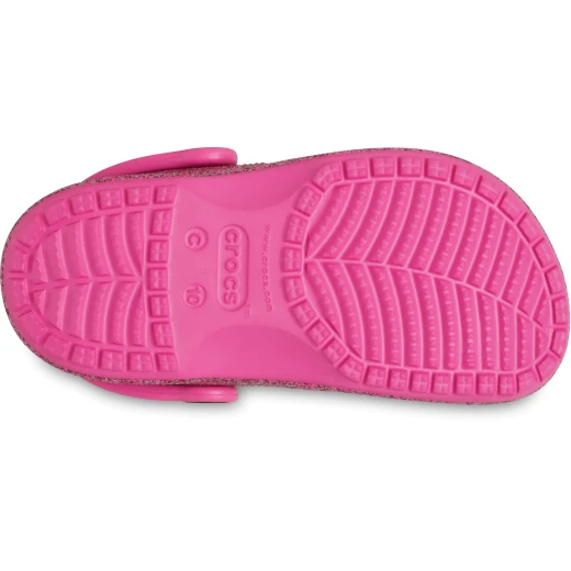 Crocs Toddler Baya Glitter Clogs Purple 19 20, Lightweight and Breathable - Crocs - Image 6
