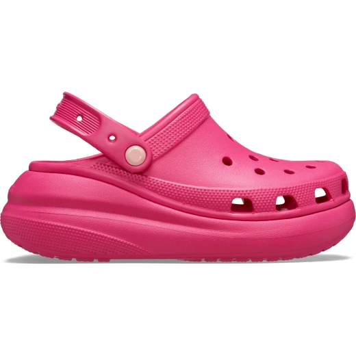 Crocs Women's Classic Crush Clog Pink Comfortable Shoes for Women Sizes 37-38 Featuring Added Height and Bold Design Perfect for Personalization with Jibbitz - Crocs - Image 2
