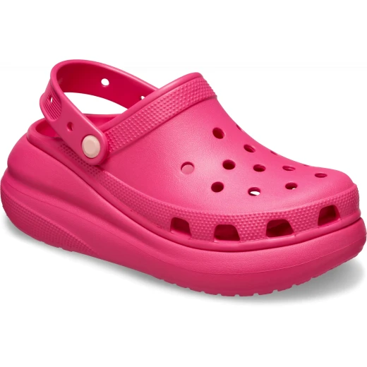 Crocs Women's Classic Crush Clog Pink Comfort Shoes Sizes 38 39 with Bold Design and Added Height Featuring Pivoting Backstrap for Personalization with Jibbitz Holes - Crocs - Image 3