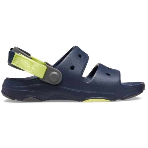 Crocs Kids All Terrain Sandal Navy Blue 30 31 Lightweight Adjustable Turbo Backstraps Outdoor Adventure Footwear with Rugged Tread and Customizable with Jibbitz Charms - Crocs - Image 6