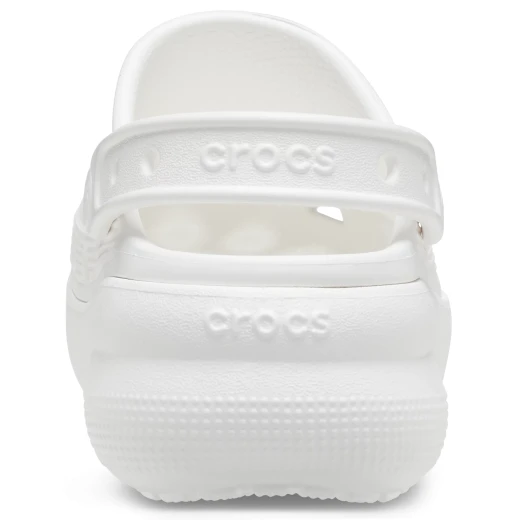صنادل كروكس كيدز كلاسيك كوتي بيضاء فلات فورم مقاس 37 38 - كروكس - Image 17