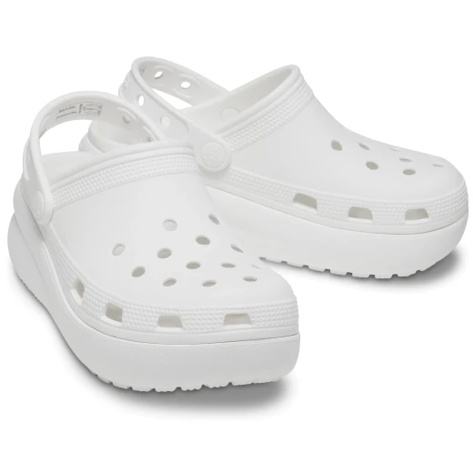 كروكس كيدز كوتي كلاسيك كلوج أبيض صندل فلات فورم مع حزام خلفي قابل للتخصيص، مقاسات 36 37 للأطفال، أحذية مريحة وأنيقة - كروكس - Image 20
